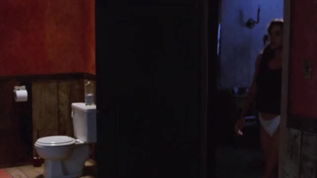 Bobbie Phillips - Carnival of Souls (1998) - mini-loop, in bra after taking off shirt