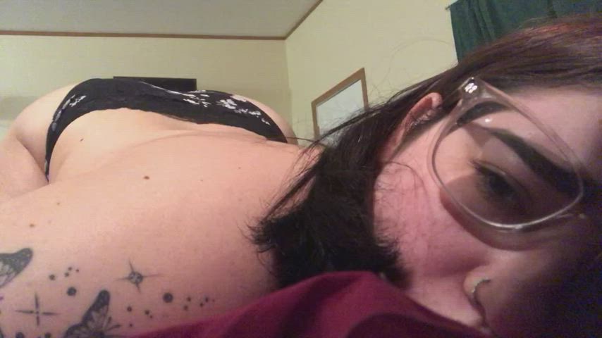 Ass Babe Masturbating gif