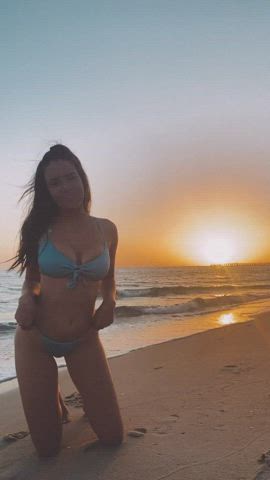 only 19 but never too young to get pounded in the sunset