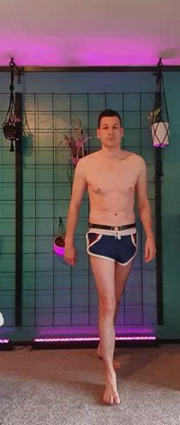 Little shorts &amp; revealing underwear. Just covers enough to go out...?