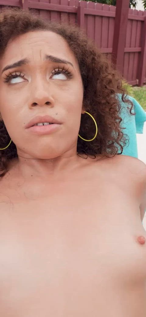 Wet reverse cowgirl