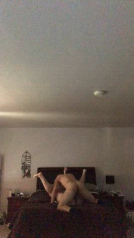 creampie cuckold hotwife gif