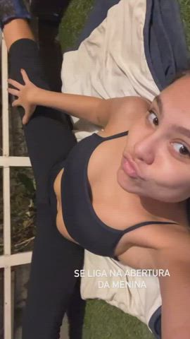 Bra Brazilian Brunette gif