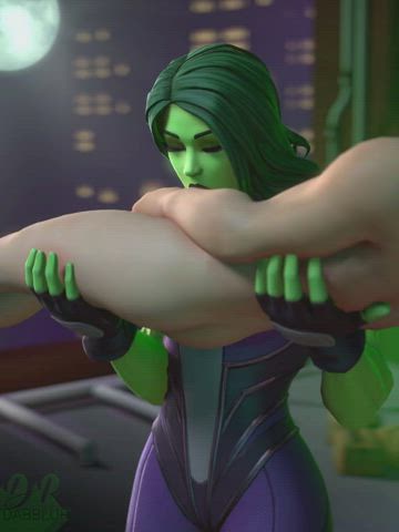 She-Hulk workout (Dr. Dabblur)