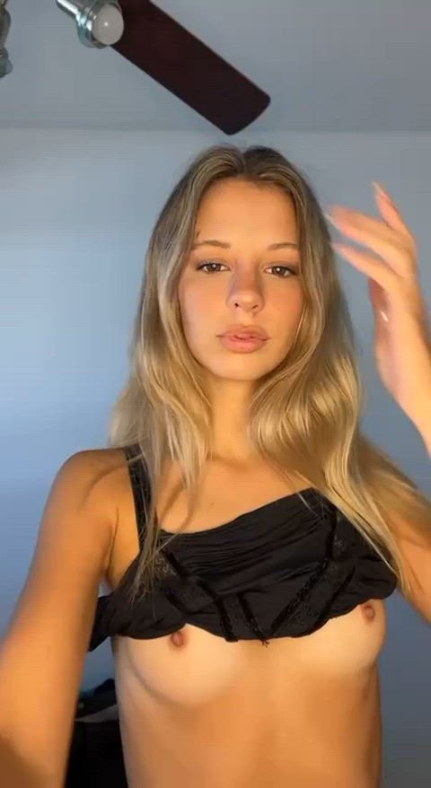 Due to inflation, I am no longer wearing a top so can i be your fuckdoll?