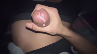 amateur cock cumshot huge load masturbating gif