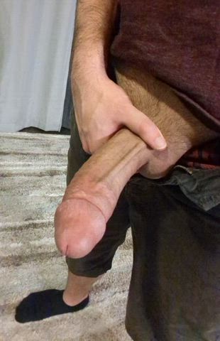 Friday night pregaming and stroking