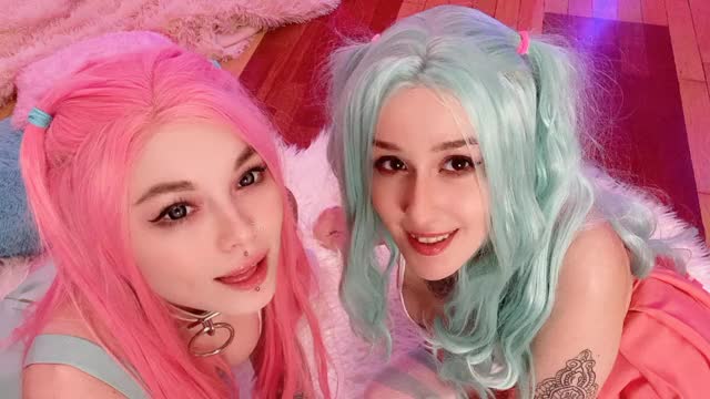 Better than ahegao? Double ahegao