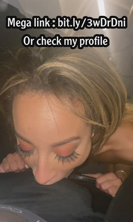 Blowjob Ebony OnlyFans Teanna Trump gif