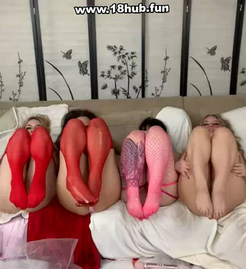 amateur big tits boobs double blowjob fake boobs hotwife sex tiktok gif