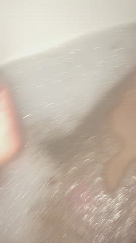 Loch ness semihard monster in my bathtub😈