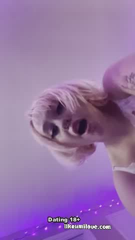booty homemade hotwife jerk off nsfw tiktok gif