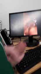 Cum Dildo Thick Cock gif