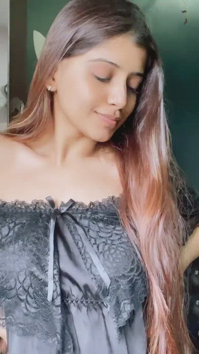 Indian Lingerie TikTok gif