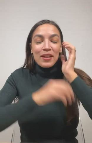 brunette cum tits gif