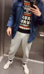 German Boy With Big Dick In Elevator... ;)