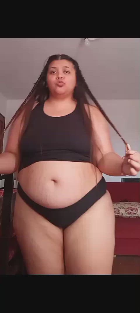 bbw belly button big tits chubby curvy hairy hairy pussy saggy tits stretchmarks