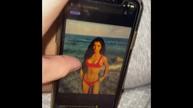 Dixie gets my load on my girlfriends ass