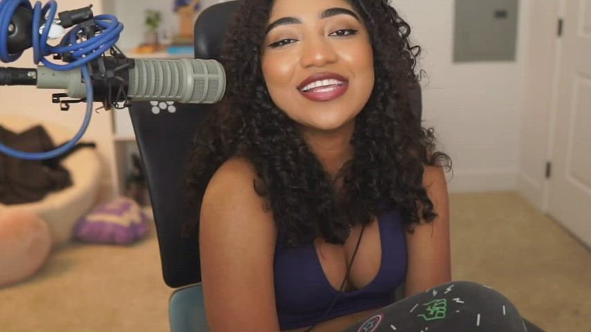 Cleavage Close Up Compilation gif