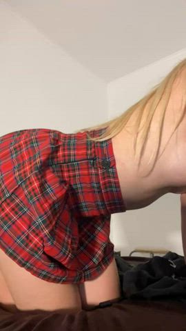 My school girl skirt of today