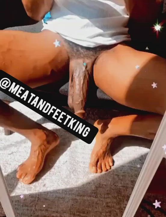 Big Balls Big Dick Feet gif