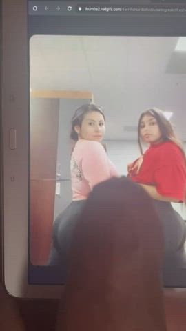 babe cock jerk off gif