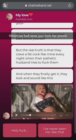 When her bull texts you from her phone [Part 10]
