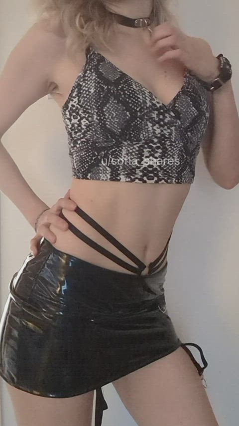 I'm a girl who likes it rough…I'm hoping this outfit gets the message across when