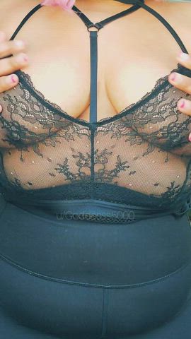 I want your hands all over my soft Blasian tits ?