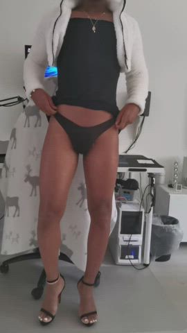 feet legs trans woman gif