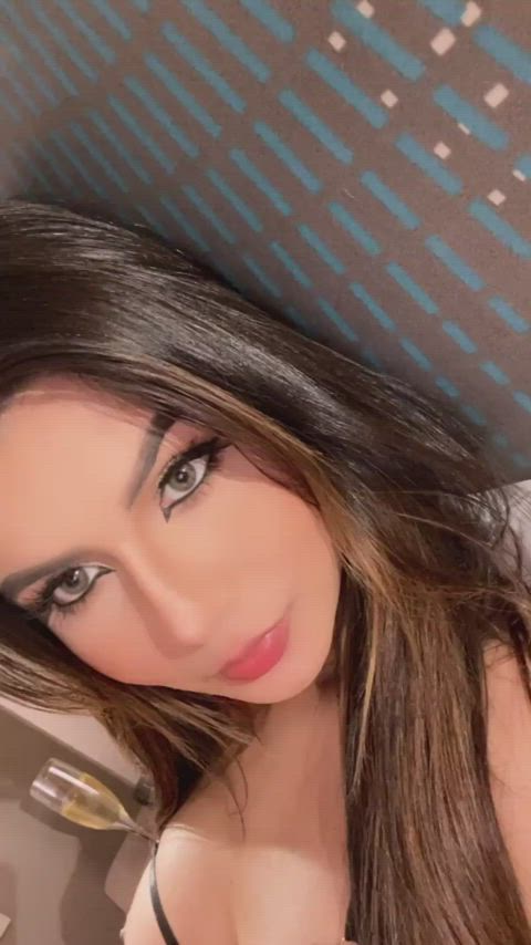 girlcock surprise trans trans woman gif