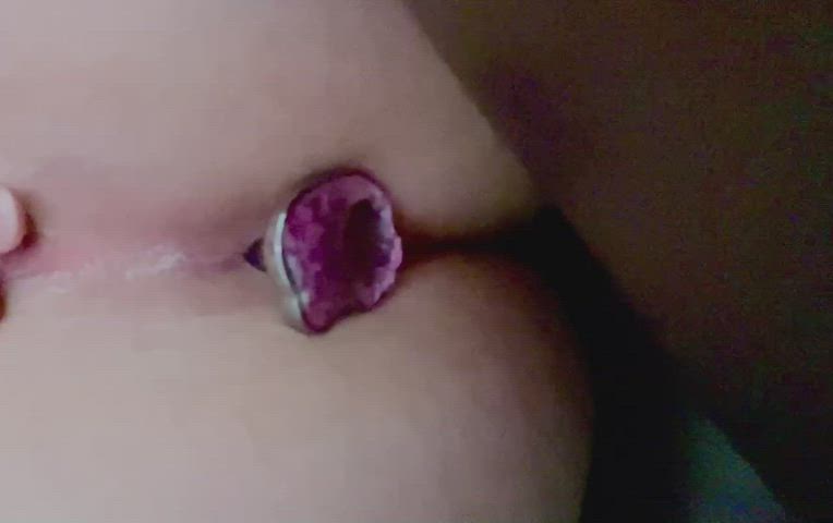 anal anal play animation ass butt plug latina lesbians petite tiny gif