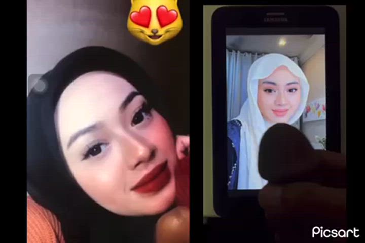 asian big dick cumshot hijab malaysian muslim tribute gif