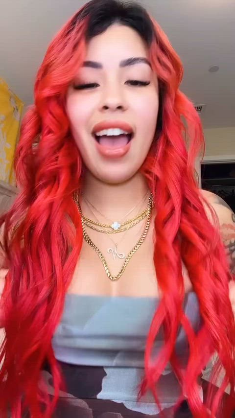 big tits cute funny joi latina redhead gif