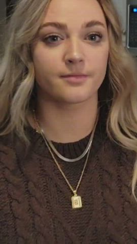 ass big ass blonde cute leggings pretty white girl yoga pants gif