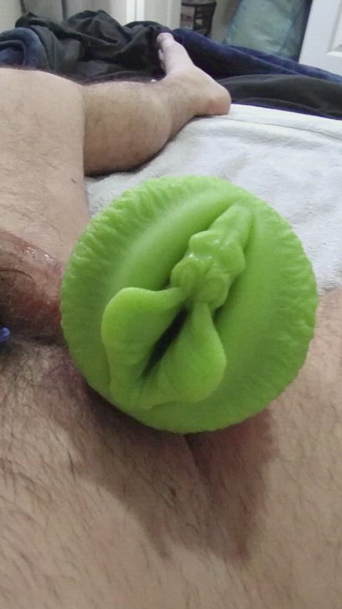 fleshlight jerk off male masturbation gif