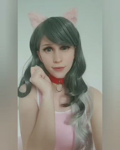 Ahegao Spit Tongue Fetish gif