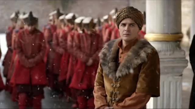 Şehzade Mustafa in the snow - Muhteşem Yüzyıl 46.Bölüm