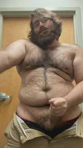 Cum with me at the office?