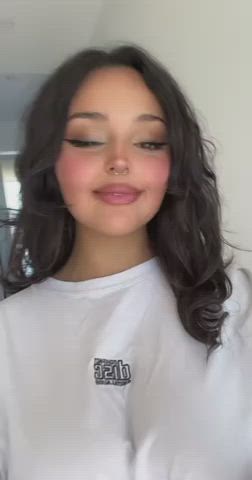 big tits busty cute gif