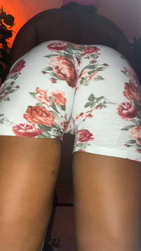 big ass shorts twerking gif
