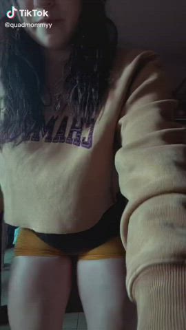 Arab Ass Fitness Legs Muscular Girl Thick Thighs TikTok gif