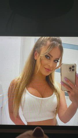 Cum Tribute on Kinga Kujawska