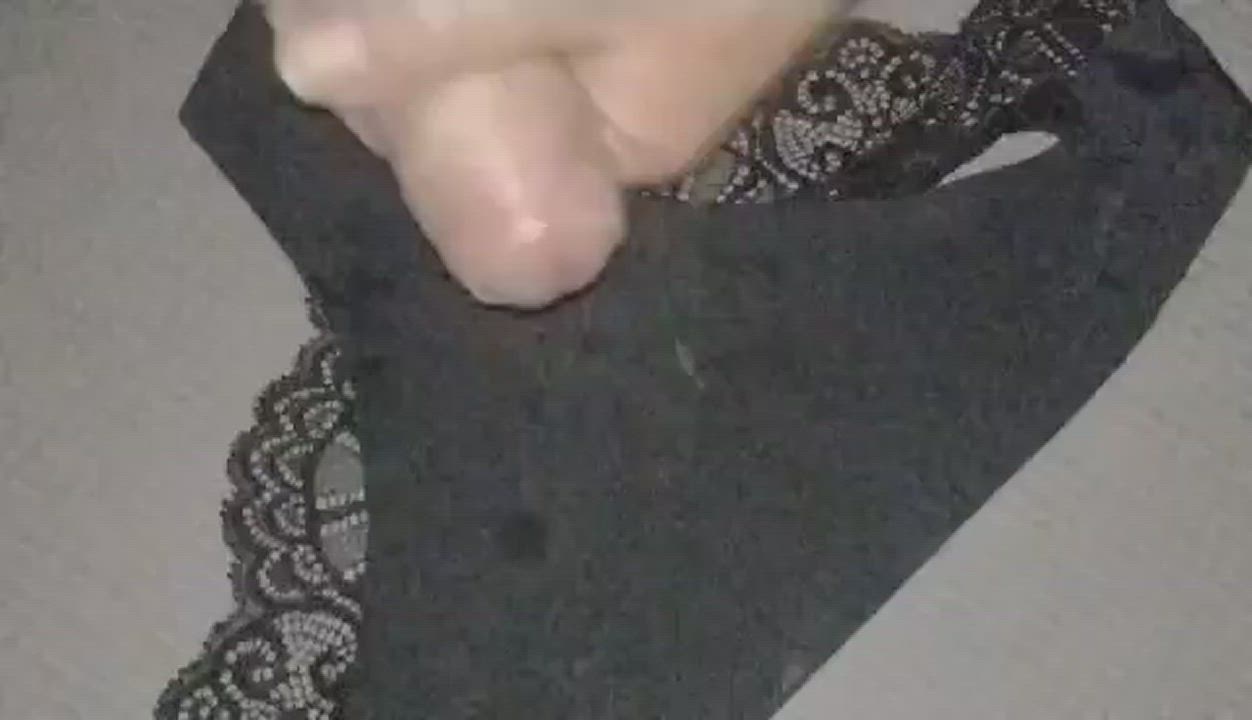 Cum Cumshot Panties gif
