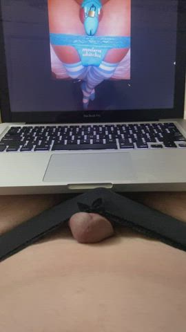 Clit Rubbing Panties Sissy gif