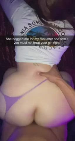 Amateur BBC Babe Big Ass Boobs Cute Pretty Porn GIF by bbcdaddy11