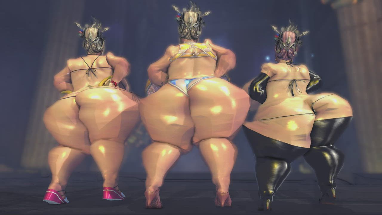 BBW Big Ass Big Tits gif