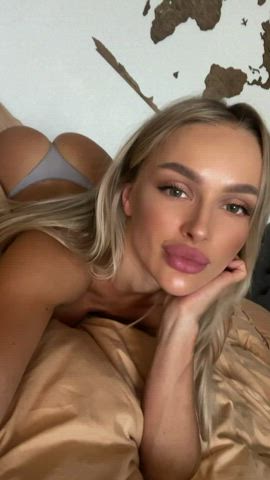ass blonde selfie sex doll wife gif