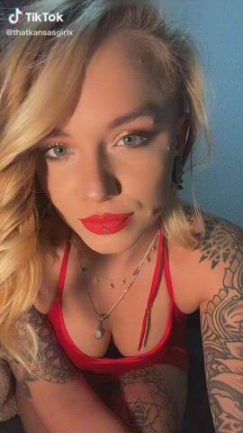 Eye Contact Handjob TikTok gif