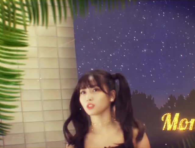 cute pigtail momo